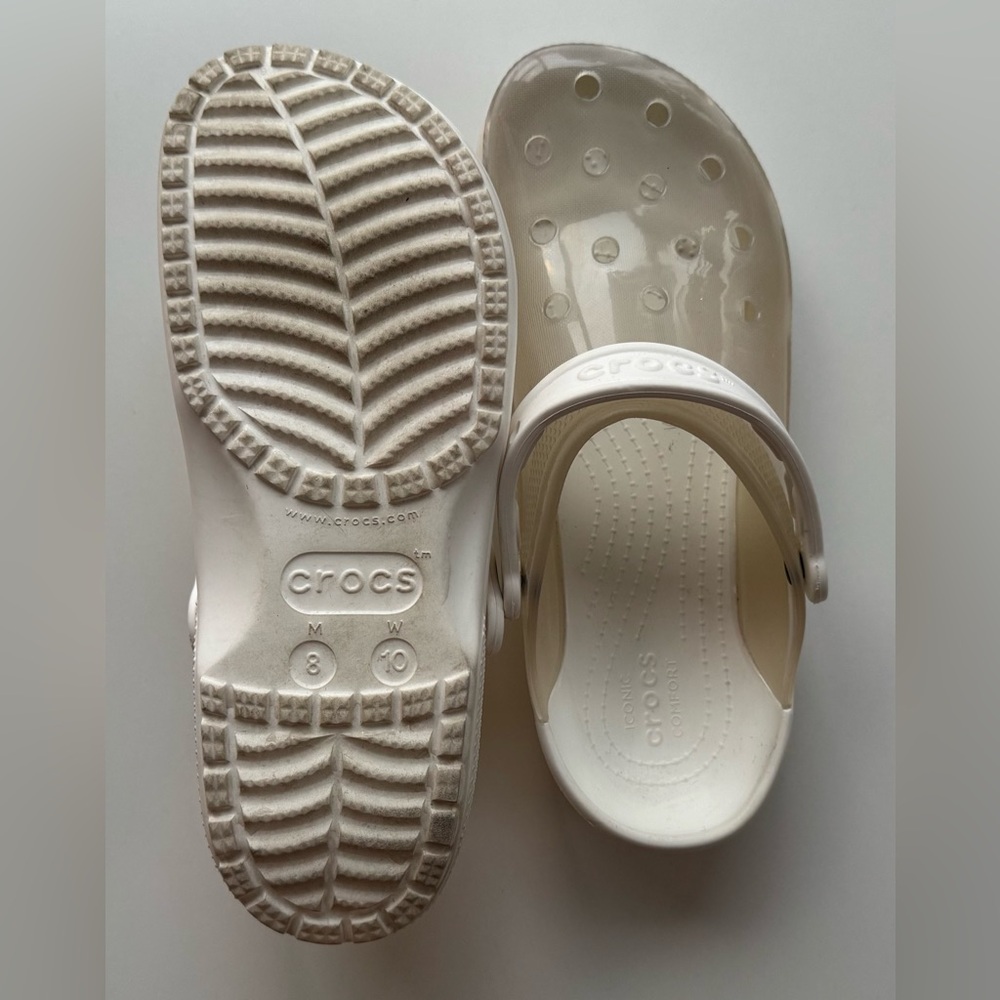 Crocs Classic Translucent Clogs - Picture 3 of 3